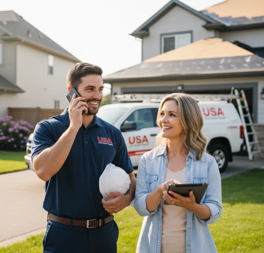 USA Roof Repair Experts customer support in Templeton